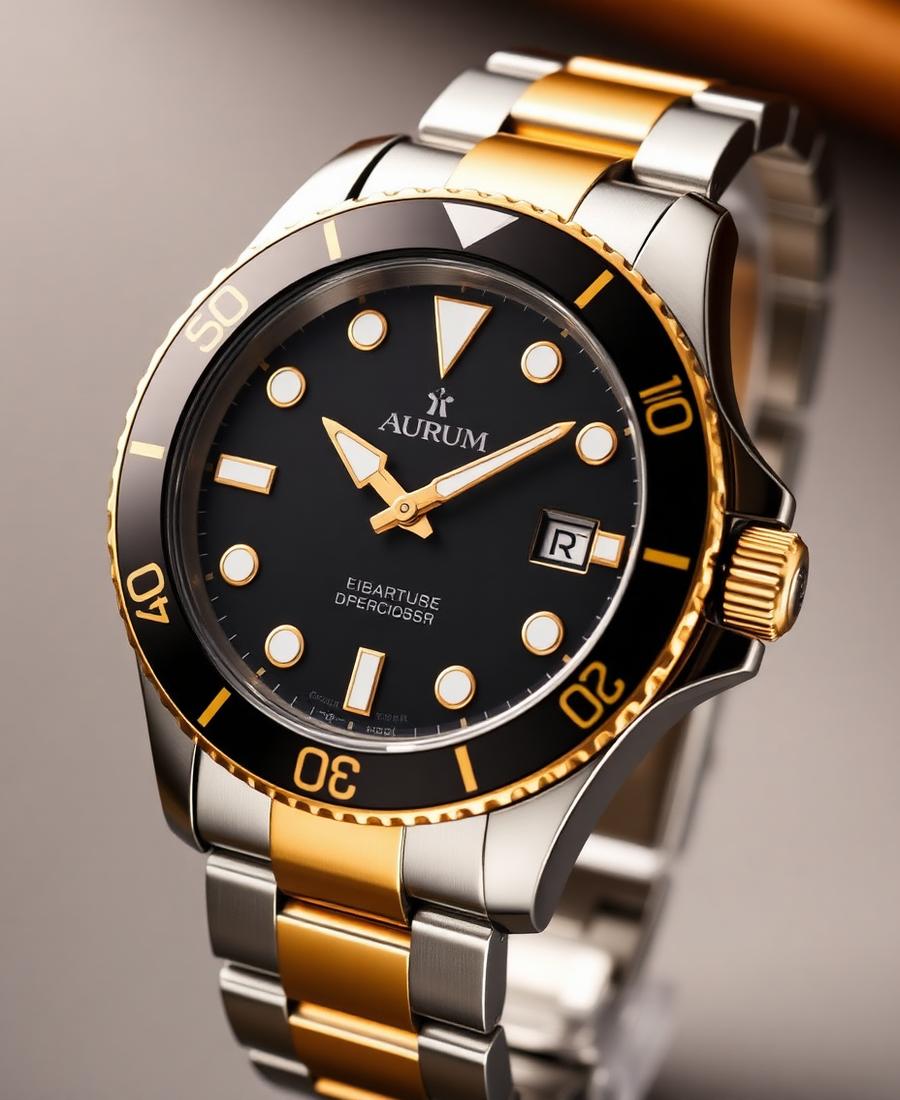 Marine Two-Tone replica watch