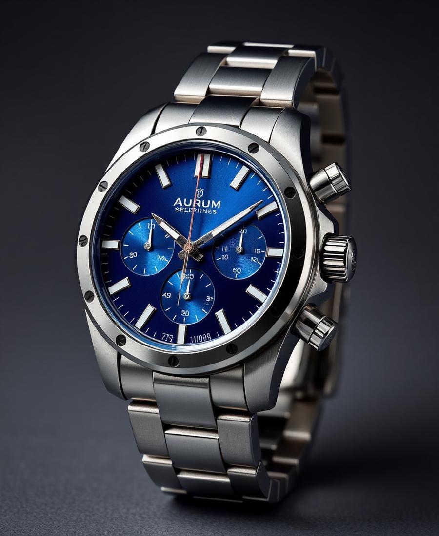 Onyx Blue Steel replica watch