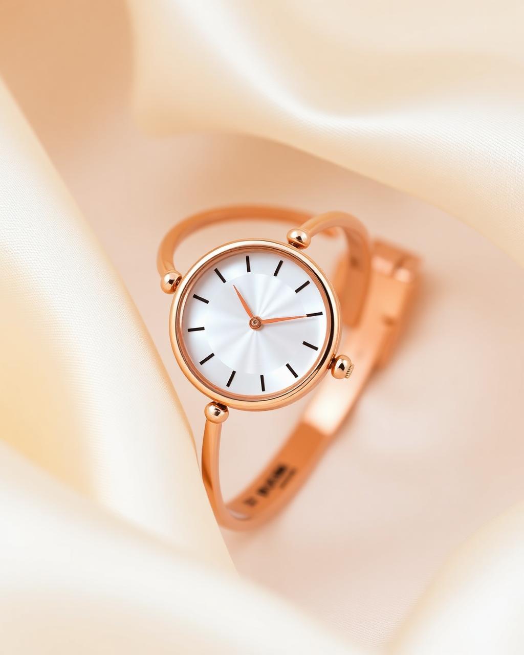 Aurea Bangle Silver replica watch